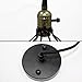 CLAXY® Ecopower Light Vintage Style Industrial Hanging Light Black Mini Pendant Wire Cage Lamp