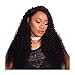 Dinoce Compatible with Longqi Hair Brazilian Curly Virgin Human Hair, 100% Unprocessed Remy Jerry Curl Hair Bundle 100g Natural Color 18 Inch