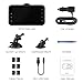 Campark Dash Cam 4K UHD DVR Driving Recorder Camera for Cars Dashboard with 3