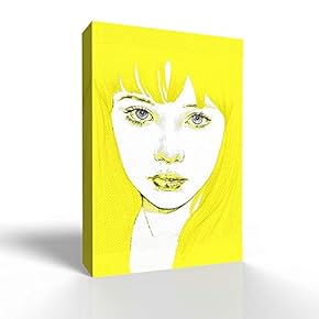 Women Portrait Painting Wall Decor for Living Room Wooden Framed