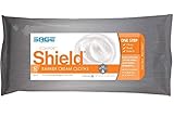 PACK OF 10 - Comfort Shield Barrier Cream Cloths Personal Cleaning Wipes, 8 sheets