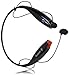 Bastex Bluetooth 4.0 Wireless Hands-Free Neckband Headset Sports Stereo Universal Headphone with Microphone for Smartphones and Other Bluetooth Devices [Black]