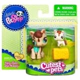 Littlest Pet Shop Cutest Pets Series 2 Figures Mommy Baby Horses