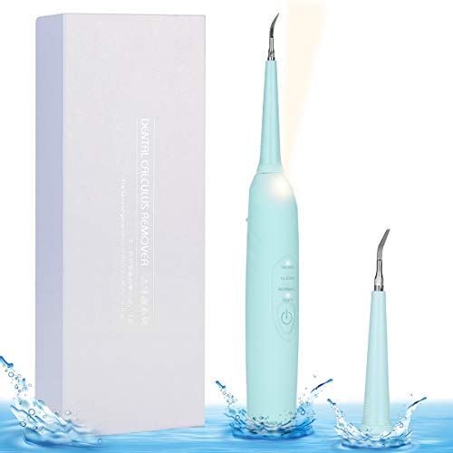 Dental Tools Electric Dental Calculus Remover Tartar Remover for Teeth Cleaning Kit for Home Use(Blue) - Thumbnail 7