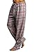 CYZ Men's 100% Cotton Super Soft Flannel Plaid Pajama Pants-LightBlueTartan-L