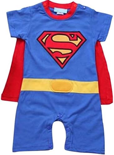 LC Boutique Baby Boy Superhero Romper Costume for ages 3 Months to 3T.