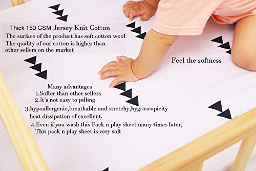 3 Playard+Mattress+Stretchy+Portable+Knlpruhk