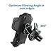 Car Phone Mount VAVA Phone Holder for Car Air Vent (Firm Grip, One Button Release, 360 Degree Rotatable Joint) – Fits iPhone Samsung Galaxy HTC LG Huawei and More