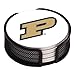 Thirstystone Stoneware Drink Coaster Set with Holder, Purdue University Small