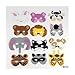 Fun Express Assortment Kids Foam Animal Face Masks Zoo Farm Party Costume (2-Pack of 12)