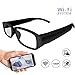 Wi-Fi Hidden Camera Glasses 1080P Full HD Spy Camera Motion Detection Activated Real-time Video Remotely APP Viewing