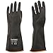 ThxToms Heavy Duty Latex Gloves, Resist Strong Acid, Alkali and Oil, 14", 1 Pair primary