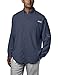 Columbia Men's Plus Tamiami II Long Sleeve Shirt, Dark Mountain - X-Small