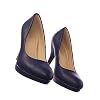 Comfortable-Foam-Padded-Round-Toe-Classic-High-Heel-Pump