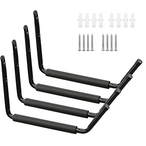 Garage Kayak Storage Hooks, Wall Mounted Indoor Canoe Hanger