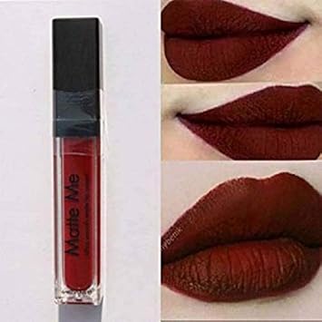 blood red colour lipstick