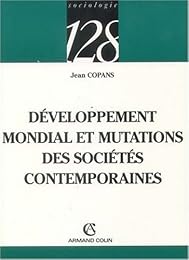 Développement mondial et mutations des sociétés contemporaines