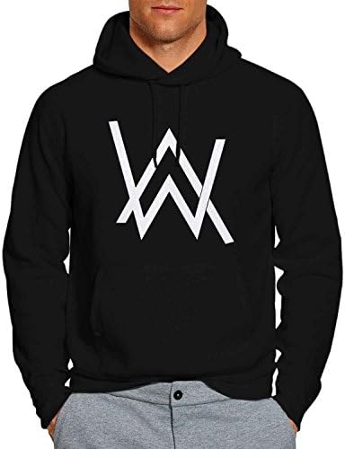Alan Walker 5 Hoodie Pullover Unisex Sweatshirt - Black - Large BW
