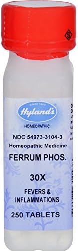 2Pack! Hylands Homepathic Ferrum Phos 30X - 250 Tablets
