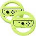 AmazonBasics Steering Wheel Controller for Nintendo Switch - Pack of 2, Neon Yellow