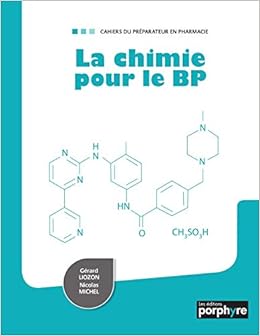 Amazon Fr La Chimie Pour Le Bp Liozon Gerard Michel Nicolas Livres