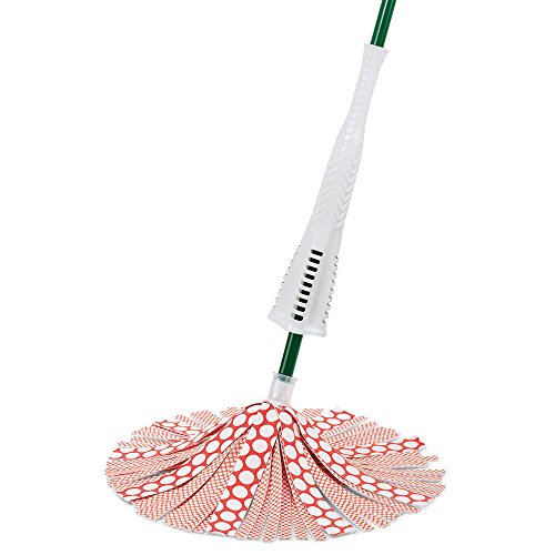 Libman Wonder Mop & Refills Kit for Tough Messes and Powerful Cleanup