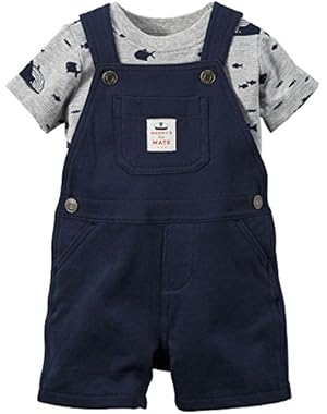 Baby Boys' 2 Piece Shortall Set 121g356