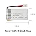 RRecomfit 4pcs 3.7V 600mAh Li-po Battery, Main Blades Propellers Spare Part and 4 Ports Battery Charger for Syma X5C X5C-1 X5 X5SW X5SC X15 X15W