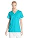 Cherokee Women's Ww Flex V-Neck Scrub Top, Teal Blue, X-Large