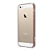 iPhone 5S Case, iPhone SE Case, SmartLegend Crystal Clear Cushion TPU Slim Bumper and Transparent Solid Acrylic PC Hard Back Panel Ultra Hybrid Protective Case Cover for iPhone 5 5S SE - Rose Gold