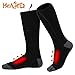 Yanqueens Winter Electric Warm Heated Socks for Chronically Cold Feet, Indoor Outdoor Sport Thermal Socks for Men and Women