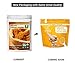 Premium Quality Organic Turmeric Root Powder with Curcumin (5 lbs - 5 Packs of 1 lb each), Gluten-Free & Non-GMO (80 ounces) | Indian Seasoning