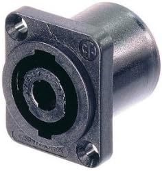 Neutrik Speakon Chassis Connector, Black