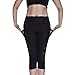 Kiwi-Rata Women Sports Trousers Workout Fitness Waist Capris Yoga Pants Leggings, Black, Medium