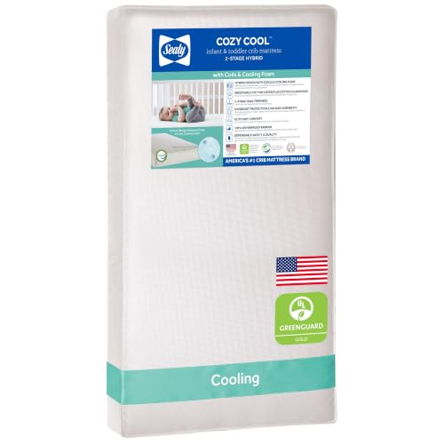 Sealy Baby Cozy Cool Hybrid Crib Mattress