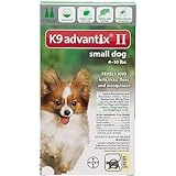Bayer K9 Advantix II for Dogs 4-10 lbs, 2 Month Supply