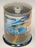 Portable, Philips LightScribe CD-R 52X 80Min 100PK Spindle Consumer Electronic Gadget Shop