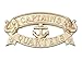Hampton Nautical MC-2200AB Solid Brass Captain's Quarters Sign 9