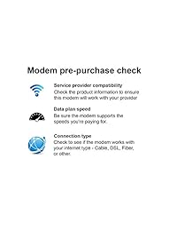 Modem router con cable, de Netgear, Nighthawk AC1900 (24 x 8) DOCSIS 3.0, ideal para Xfinity Internet y Voice (C7100V), Negro