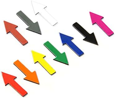 Magnetic Shapes - Arrows - 5x3cm - Red - Pack of 10