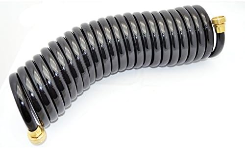 Johnson Pump Coiled Wash Down Hose - 25' - 1/2" Diameter