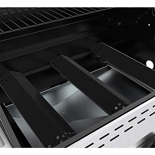 Megamaster 720-0804 Propane Gas Grill, Black