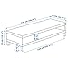 IKEA Lack TV Stand, Black-Brown