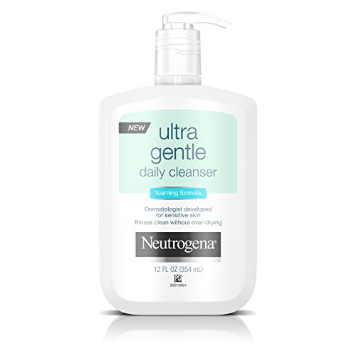 Neutrogena Ultra Gentle Daily Cleanser For Sensitive Skin, 12 Fl. Oz. (Pack of 3)