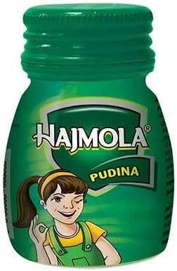 Dabur Hajmola Pudina - Tasty Digestive Tablets - 120 Tablets