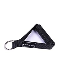 kylin deporte Upgraded Cable Empuñaduras de la máquina accesorios Ejercicio de banda correa de fitness Stirrup Handle Cable Attachment Grip de silicona con Solid ABS núcleos