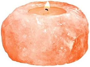 Salt Skill Himalayan Ionizing Natural Tea Light Holder