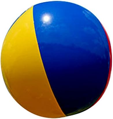 Preeyawadee 150cm 59inch Gaint Volleyball Inflatable Beach Ball Charm Super Large Colorful Swimming Pool &amp; Accessories Outdoor Play Games