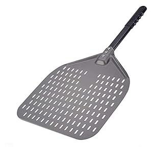 Pizza Bakken Spatel Oven Reinigingsborstel Oven Reiniging Spatel Rvs Square Punching Transfer Plate Baking Spatel