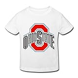 HEJX Toddler Kids Sport Osu Ohio State Buckeyes Logo T Shirts